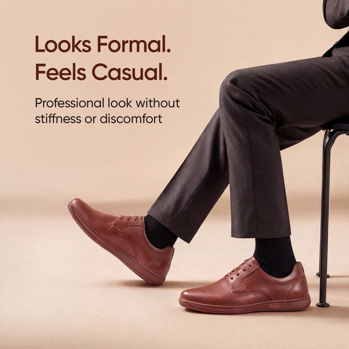 Frido Comfort Formal Shoes - Arch Footbed