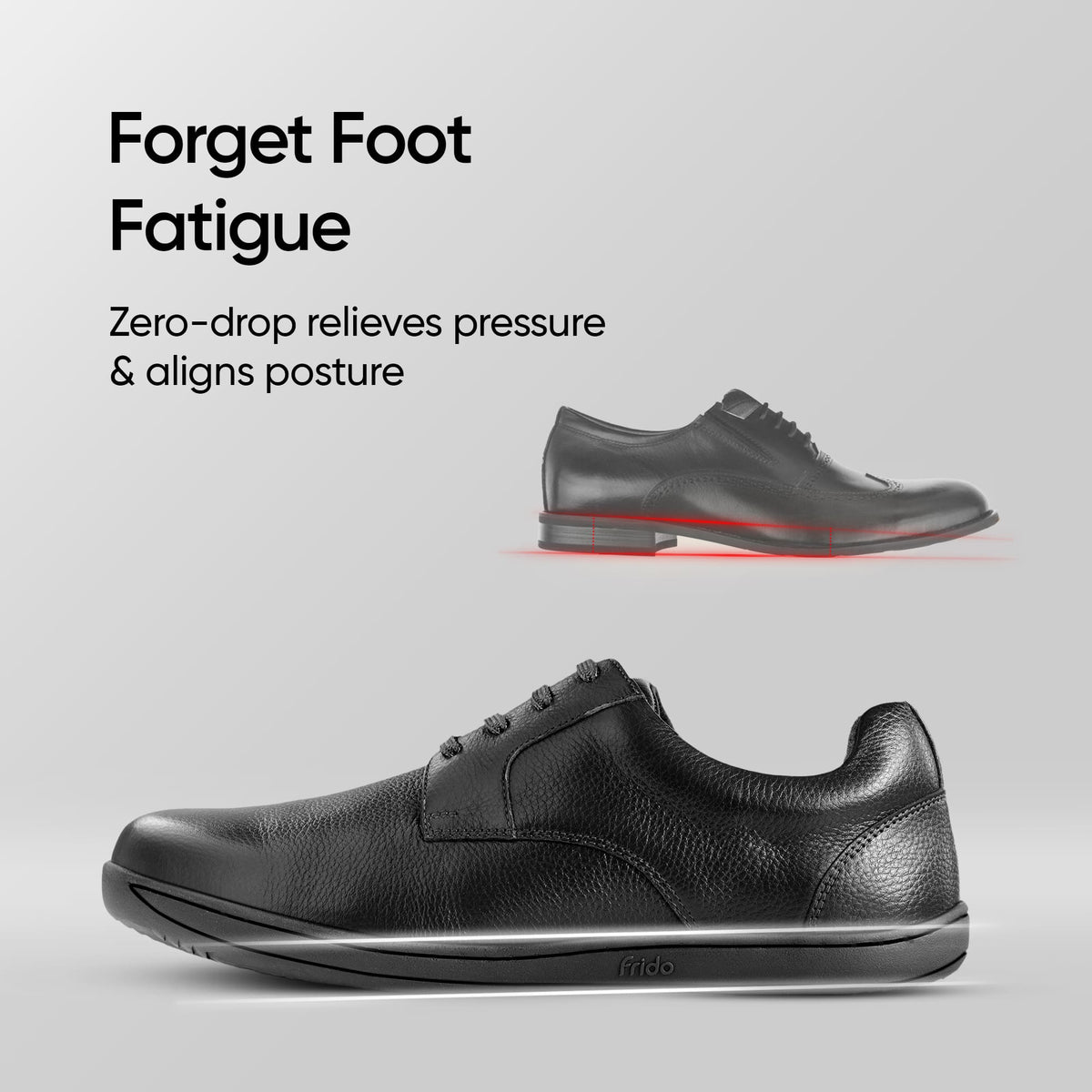 Frido Comfort Formal Shoes - Arch Footbed