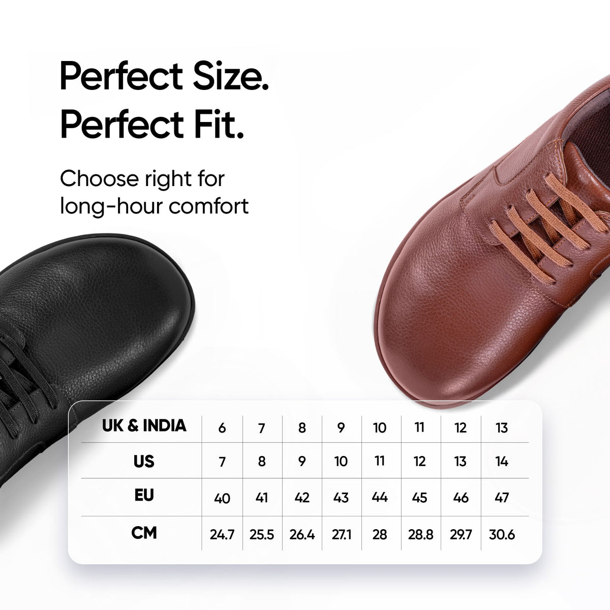Frido Comfort Formal Shoes - Arch Footbed