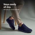 Frido Men's Cloud Comfort Shoes - Lace Ups - Flat Footbed