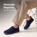 Frido Men's Cloud Comfort Shoes - Slip Ons -Flat Footbed