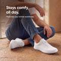 Frido Men's Cloud Comfort Shoes - Lace Ups - Flat Footbed