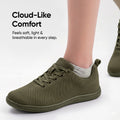 Frido Men's Cloud Comfort Shoes - Lace Ups - Flat Footbed