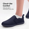 Frido Men's Cloud Comfort Shoes - Slip Ons -Flat Footbed
