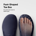 Frido Men's Cloud Comfort Shoes - Slip Ons -Flat Footbed
