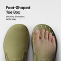 Frido Men's Cloud Comfort Shoes - Slip Ons -Flat Footbed