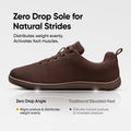 Frido Men's Cloud Comfort Shoes - Lace Ups - Flat Footbed