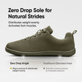 Frido Men's Cloud Comfort Shoes - Lace Ups - Flat Footbed