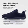Frido Men's Cloud Comfort Shoes - Lace Ups - Flat Footbed