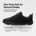 Frido Men's Cloud Comfort Shoes - Lace Ups - Flat Footbed