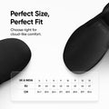 Frido Men's Cloud Comfort Shoes - Slip Ons -Flat Footbed