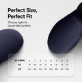 Frido Men's Cloud Comfort Shoes - Slip Ons -Flat Footbed