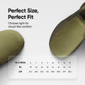 Frido Men's Cloud Comfort Shoes - Slip Ons -Flat Footbed