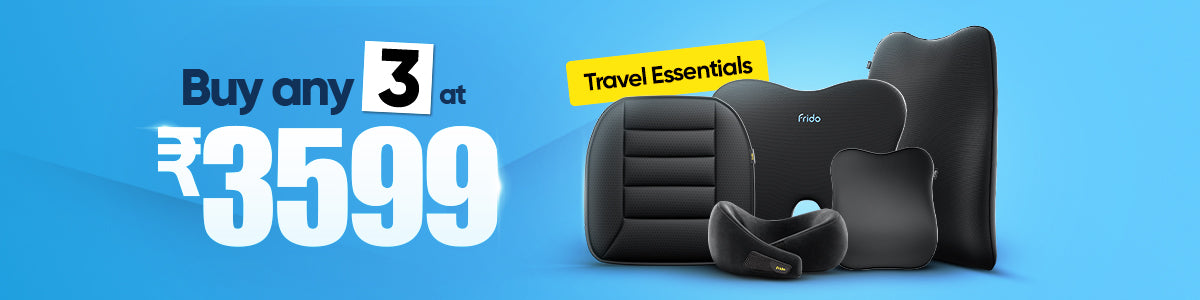 Buy any 3 Travel Essentials at ₹3599
