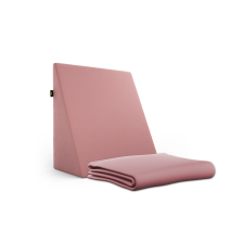 Frido Wedge Plus Cushion Cover — Blush Pink
