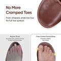 Frido Comfort Formal Shoes - Arch Footbed