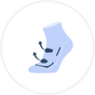 4-Point Ventilation for Cool & Dry Feet