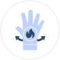 Keeps hands warm, boosts circulation