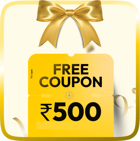 FREE GIFT COUPON - ₹500