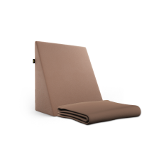 Frido Wedge Plus Cushion Cover — Light Caramel